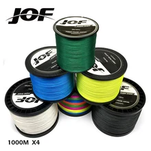 1000 Новинка м многофиламентная рыболовная леска ПЭ плетеная 4 нити рыболовная леска для ловли рыбы 10-80 фунтов