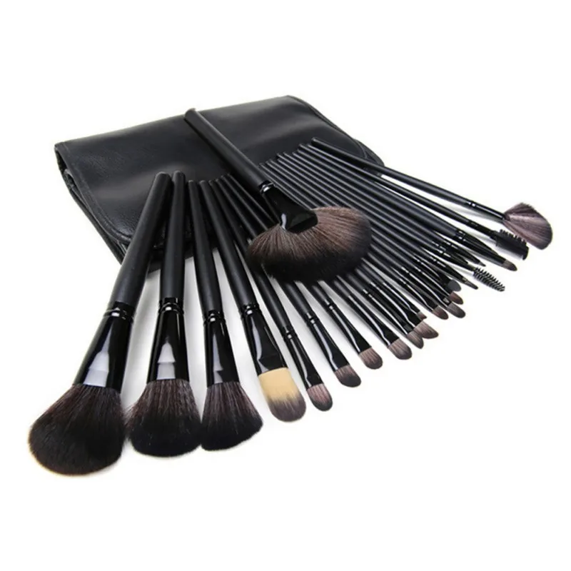24pcs/set Professional Makeup Brush Set tools Make-up Toiletry Kit Wool Brand Make Up Brush Set Case Cosmetic brush 24pcs/set Professional Makeup Brush Set tools Make-up Toiletry Kit Wool Brand Make Up Brush Set Case Cosmetic brush
