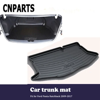 

CNPARTS For Ford Fiesta Hatchback Mk7/7.5 2009-2017 Car Styling Cargo Liner Rear Trunk Anti Slip Mat Custom Boot Tray Waterproof