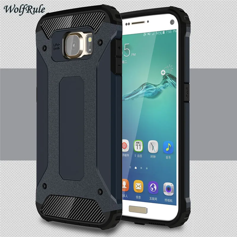 For Cover Samsung Galaxy S7 Edge Case TPU & PC Armor Phone Case For