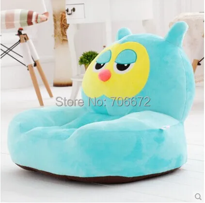

about 54x45cm cartoon lovely owl plush toy zipper closure tatami plush toy soft sofa floor seat cushion ,birthday gift t8909