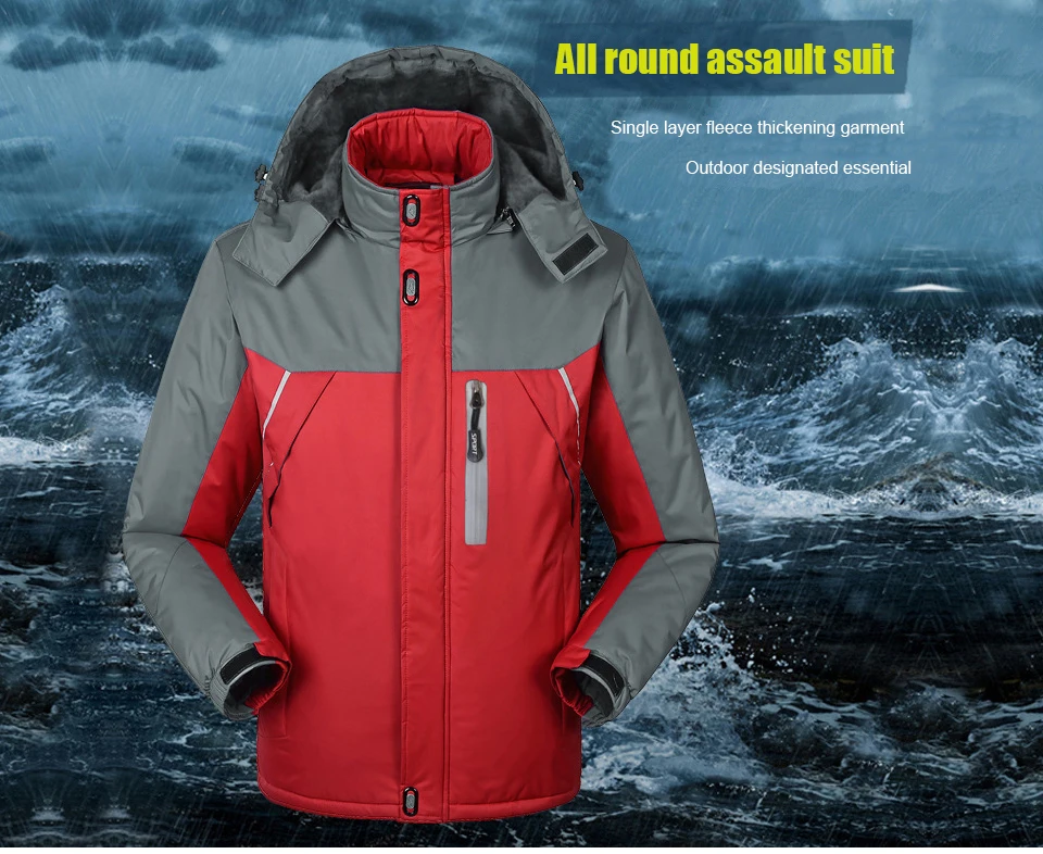 Зимние куртки, мужские пальто, M-9XL, повседневная мужская ветровка с капюшоном, ветрозащитная, водонепроницаемая, мужская верхняя одежда