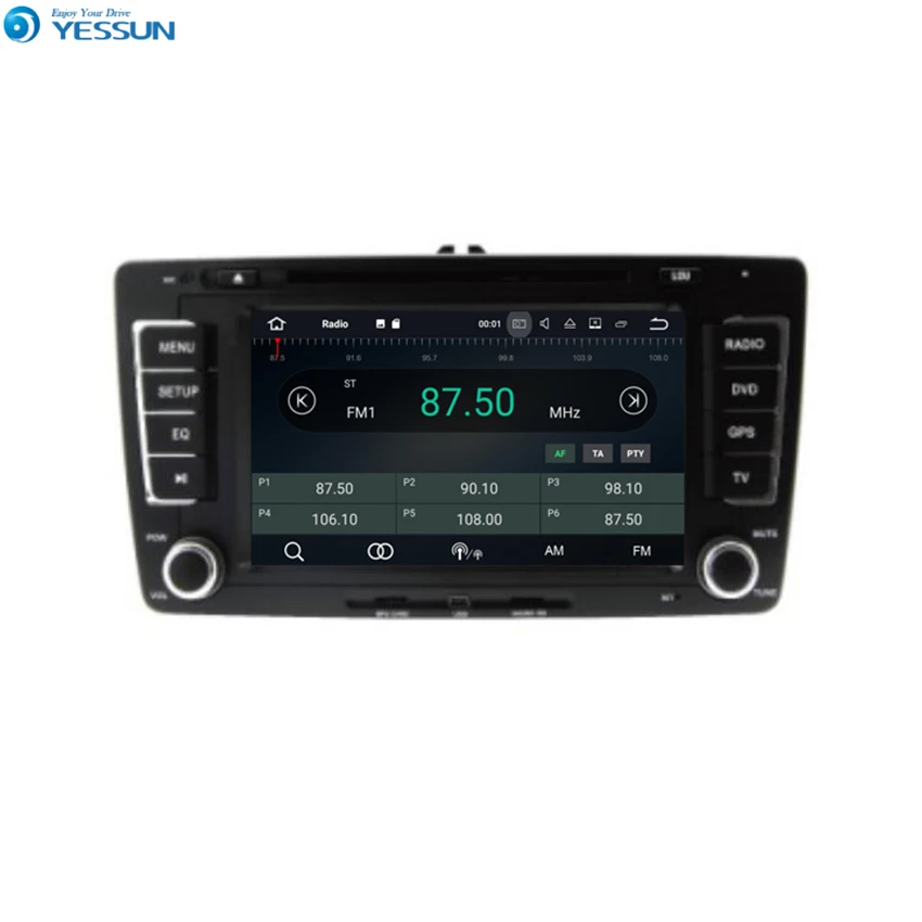 Best Yessun For VW For Skoda Octavia 2013 Android Multimedia Player System Car Radio Stereo GPS Navigation Audio Video With AM/FM 1