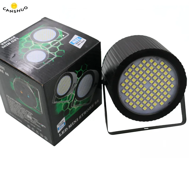 

White /RGB Flash Light 88 Led DJ Disco strobe light sound voice music control stroboscope Led stage light Effect party show DJ
