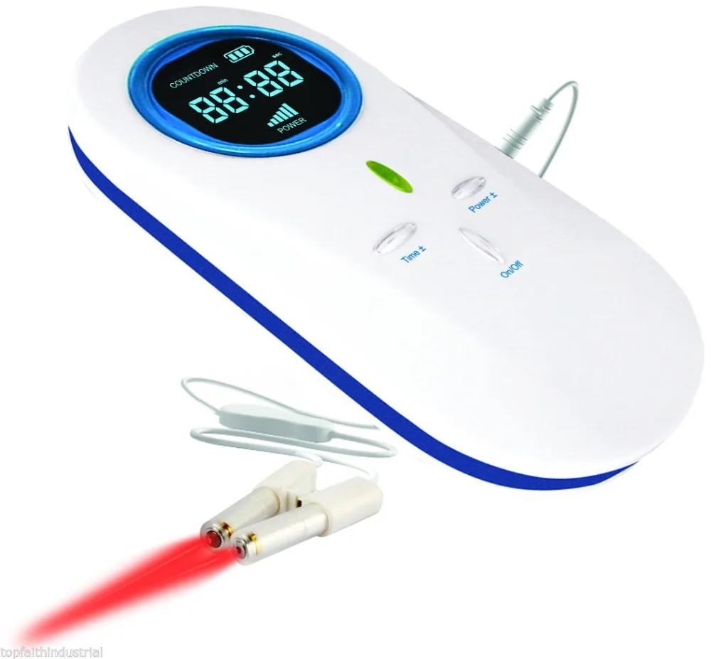 

Rechargeable portable intra nasal cold low level light laser therapy device for rhinitis, nasal polyps, sinusitis treatment CE