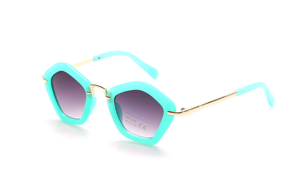 Glitztxunk черный модная детская одежда солнцезащитные очки для девочек UV400 2018 детей солнцезащитные очки для мальчиков и девочек детские очки