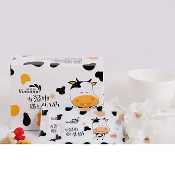 

50pcs/box single-chip milk white wet wipe wet towel sterilizer wet wipes portable essential care hand-mouth non-woven