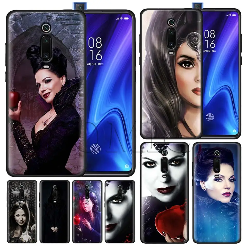 

once upon a time regina mills Slim Black Case for Xiaomi Redmi Note 7 7s K20 5 6 Pro Redmi 6 6 5 5Plus 4X S2 Y3 Silicone Soft Ca