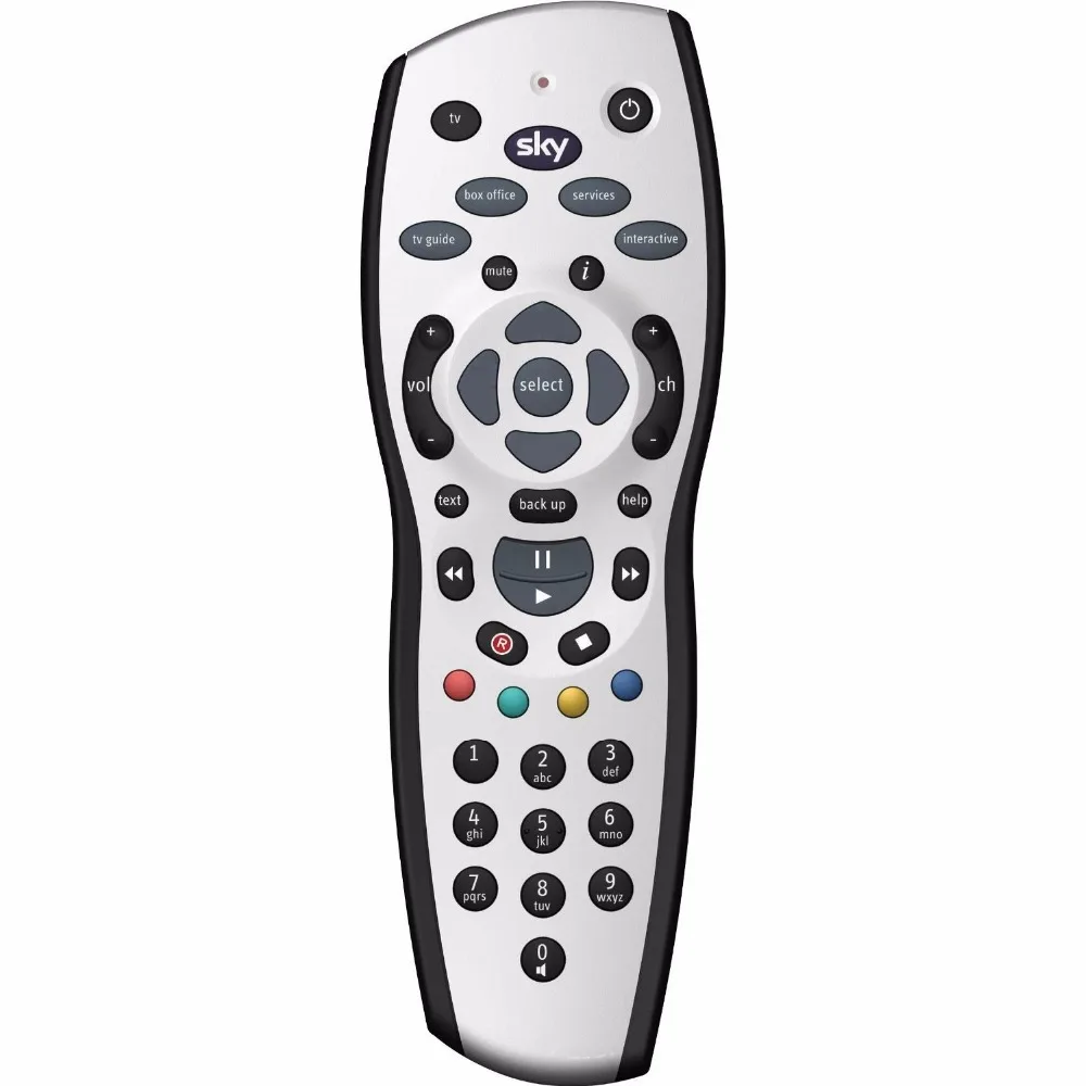 

Free shipping new good quality Genuine TV Sky universal Remote Control for Set Top Box REV 9 HD for UK Market