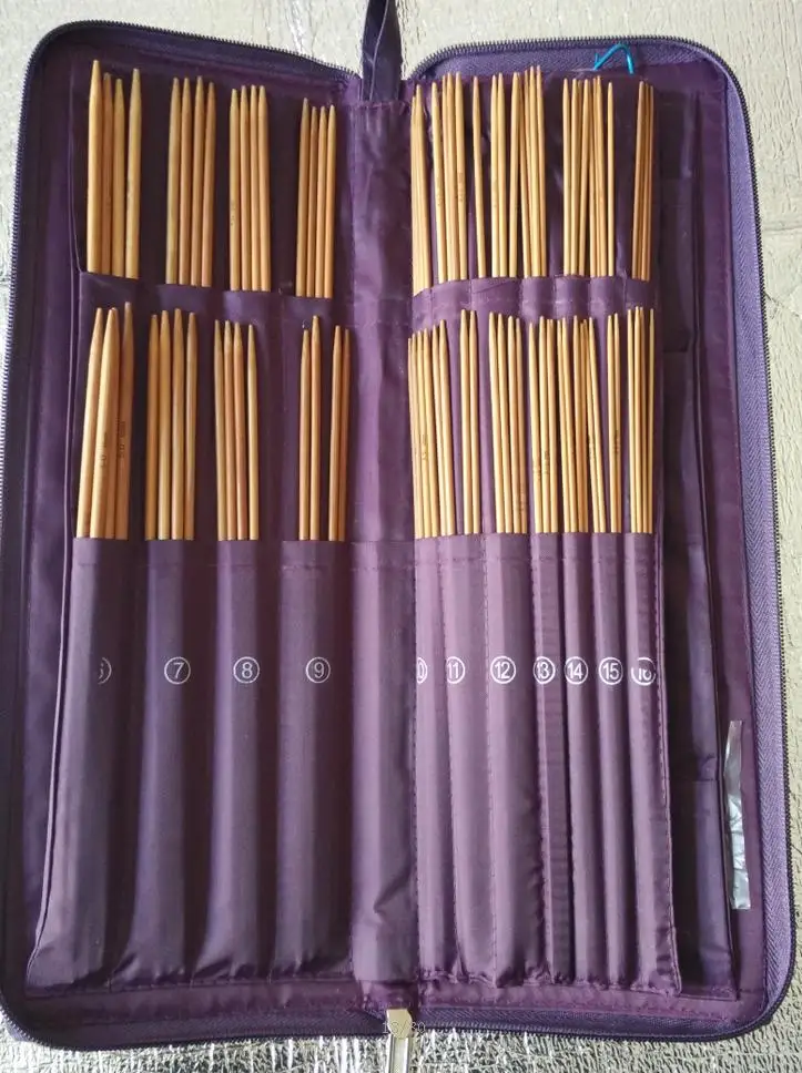 Швейные инструменты и аксессуары игла свитер вязаный бамбуковый набор для ванной комнаты пряжа игла круговая игла свитер игла набор 611
