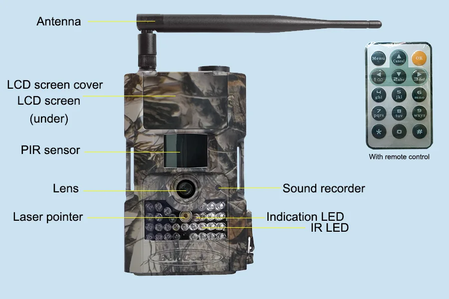 Беспроводная охотничья камера Bolyguard 18MP 1080P фото ловушки ночного видения дикой природы инфракрасная охотничья камера s hunt Chasse scout