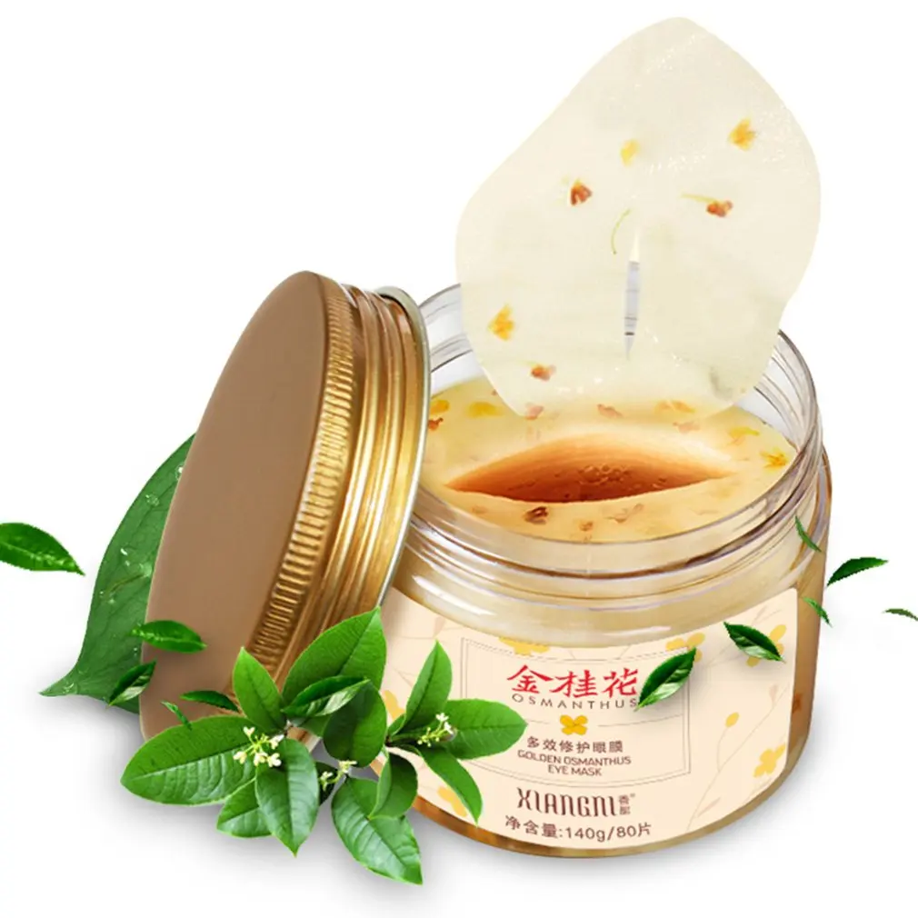 Meng Xi Lan golden osmanthus eye mask Fragrant Lady'S Safe And Green Ophthalmic Protect Plaster | Красота и здоровье