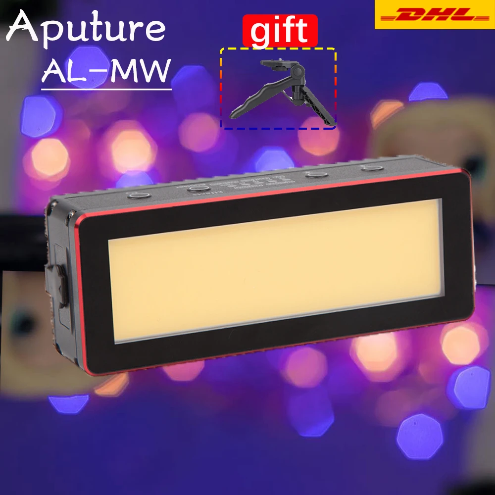 Aputure AL-MW 10 W IP68 фото водонепроницаемый мини-светодиод видео встроенный литиевый Батарея освещение для Canon никин sony selfie свет