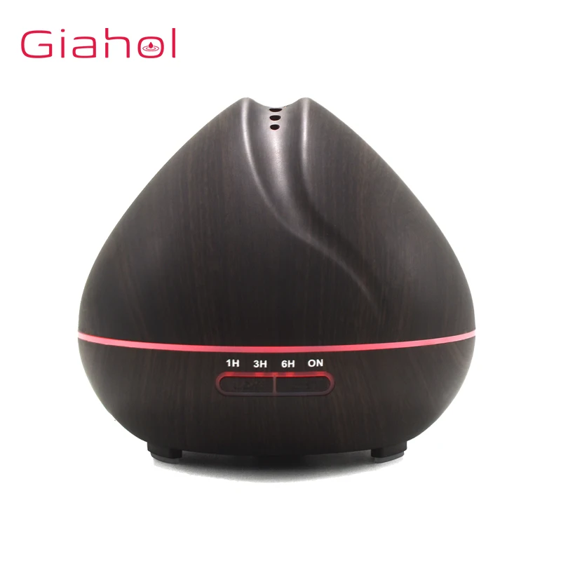 

400ml Air Ultrasonic Aroma Humidifier USB Aromaterapy Essential Oil Diffuser Wood Grain LED Night Light Cool Mist Maker For Home