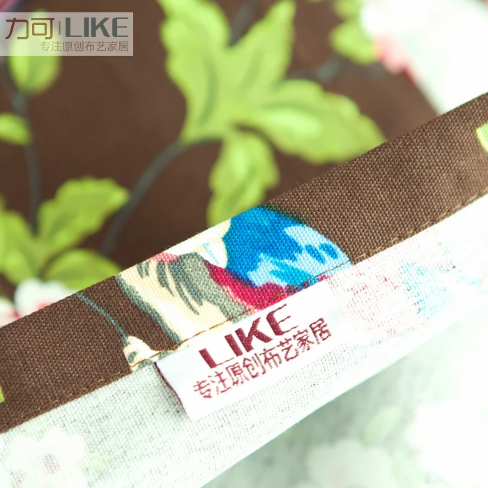 Original! Cotton tablecloths / table cloth table cloth tea table cloth cotton cloth non-PVC plastic coffee # birds flower - Image 3