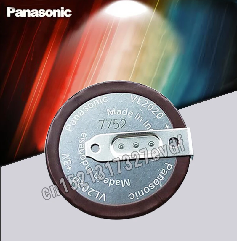 1-2 шт PANASONIC VL2020 180 Градусов Автомобильный брелок аккумуляторная батарея для BMW