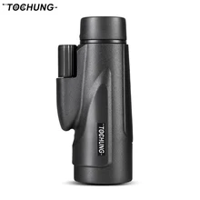 TOCHUNG Монокуляр 12x50, Hd цифровой широкоугольный обзор Монокуляр для охоты, мощный объем компактный моноскоп+ штатив