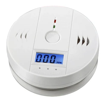 

Gas Sensor Warning Alarm Home Safety CO Carbon Monoxide Poisoning Smoke Detector LCD Displayer LCD Displayer Kitchen