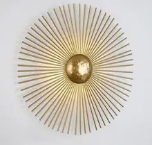 Gold Luxury Wall Lamp Background Home Indoor Living Room Bedroom Creative Fashion Lighting Modern Glass Ball Lights LED