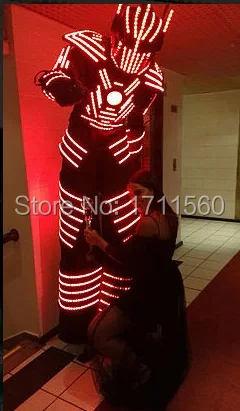 Светодиодные костюмы роботов/костюм СИД/одежда СИД/костюмы СИД света/костюм