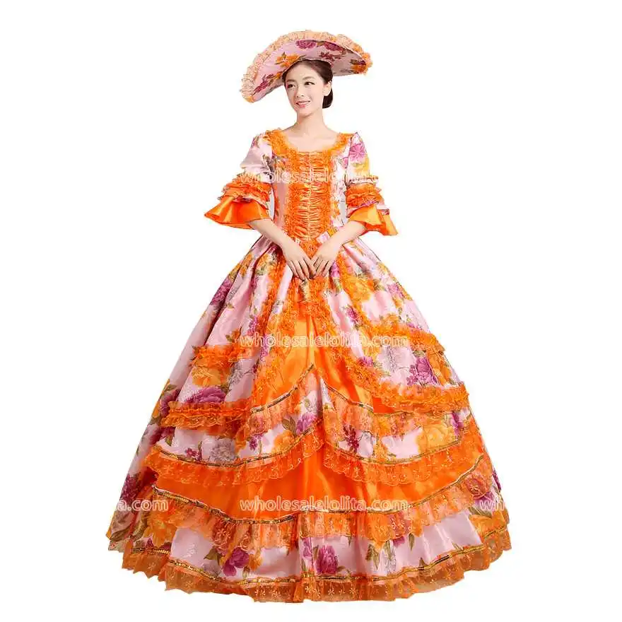 

Top Sale Rococo Dress Belle Ball Theater Dress Party Wear Dress