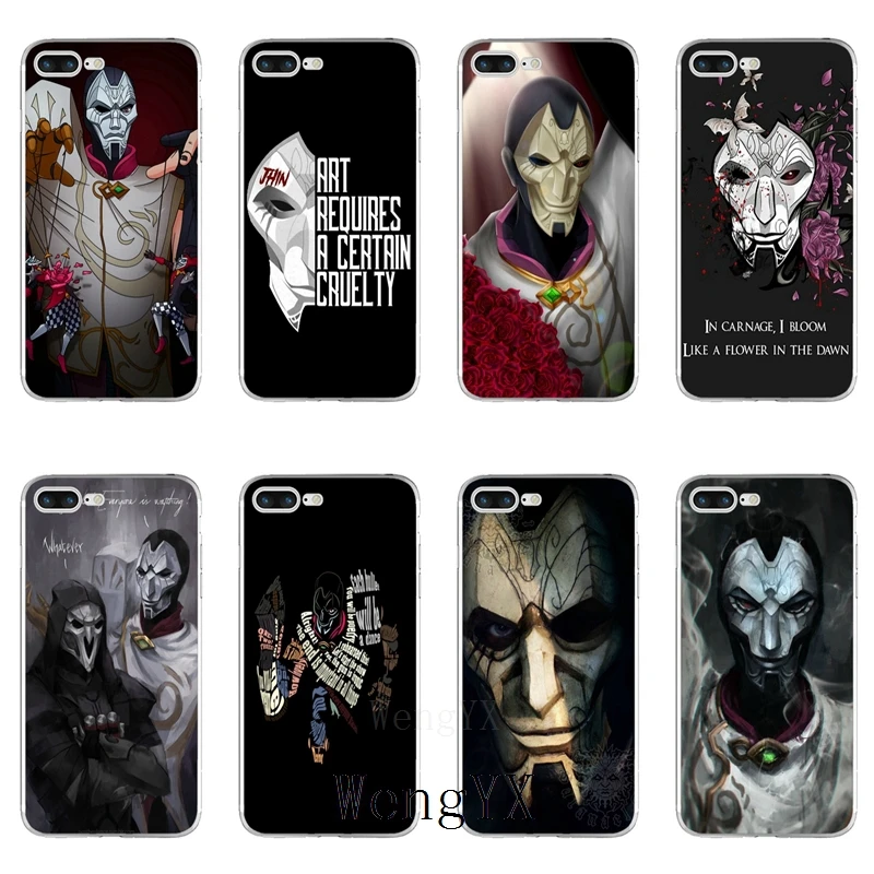 

Jhin LOL League of Legends Slim silicone TPU Soft phone case For Sony xperia XA Z Z1 Z2 Z3 Z4 Z5 Premium Compact M2 M4 M5 E3 T3
