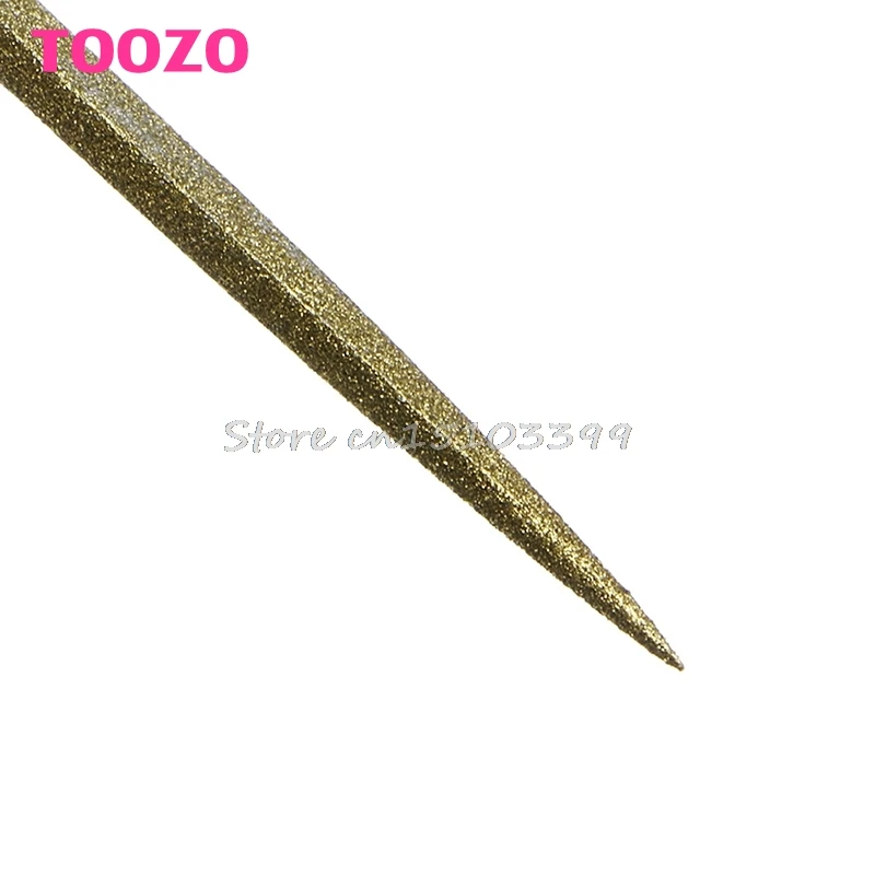 10Pcs Titanium Diamond Coating Needle Flat File Set Metal Working Craft Tools G08 Whosale&DropShip|file set|diamond coatingflat file |