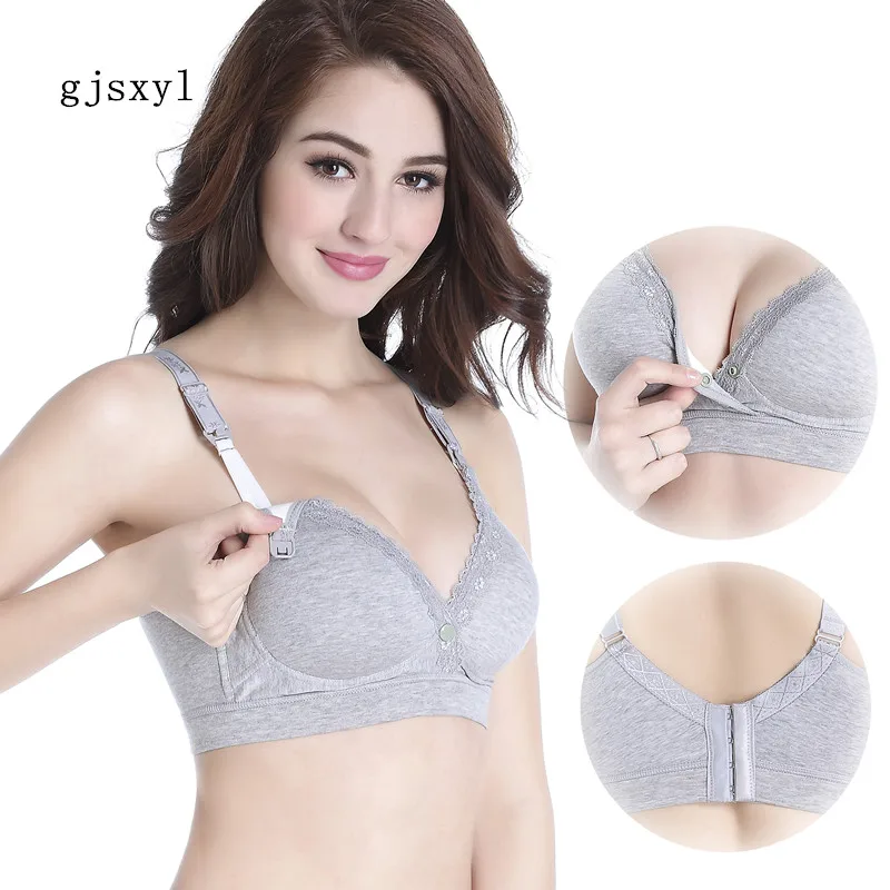 gjsxyl Pregnancy Breast Feeding Bras Cotton Maternity Nursing Bra for