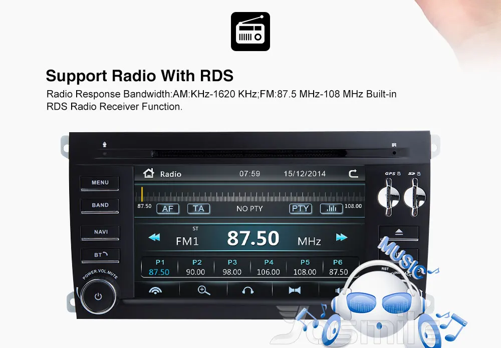 Top 2 Din Car DVD Player Radio For Porsche Cayenne Multimedia 2003 2004 2005 2006 2007 2008 2009 2010 GPS Navigation Car Head Unit 3 Top 2 Din Car DVD Player Radio For Porsche Cayenne Multimedia 2003 2004 2005 2006 2007 2008 2009 2010 GPS Navigation Car Head Unit 3