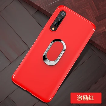 

50pcs/lot Ring Vehicle Bracket TPU+Metal skin cover case for Xiaomi Mi 6 8 8 SE 9 9 SE Redmi GO 7 Note 7 cell phone cover case