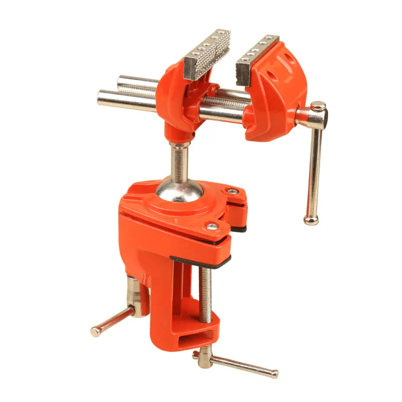 

Swivel Table Bench Vise Tilts Rotates 360 Degree Rotating Universal Units Clamp Vice Multifunction Tabletop Hand Tools