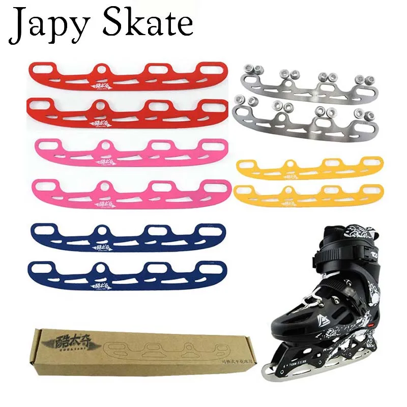Japy роликовые коньки ледяные лезвия для коньков Cooltaki скейт обувь ледяные лезвия многоцелевой шаровые лезвия полный набор для роликовых коньков Patines