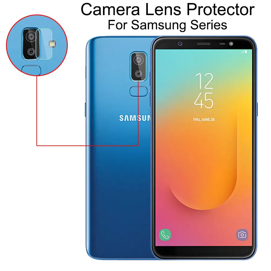 Wolfpsych задняя Камера объектив из закаленного Стекло для samsung Galaxy J6 J8 On6 On8 крышка