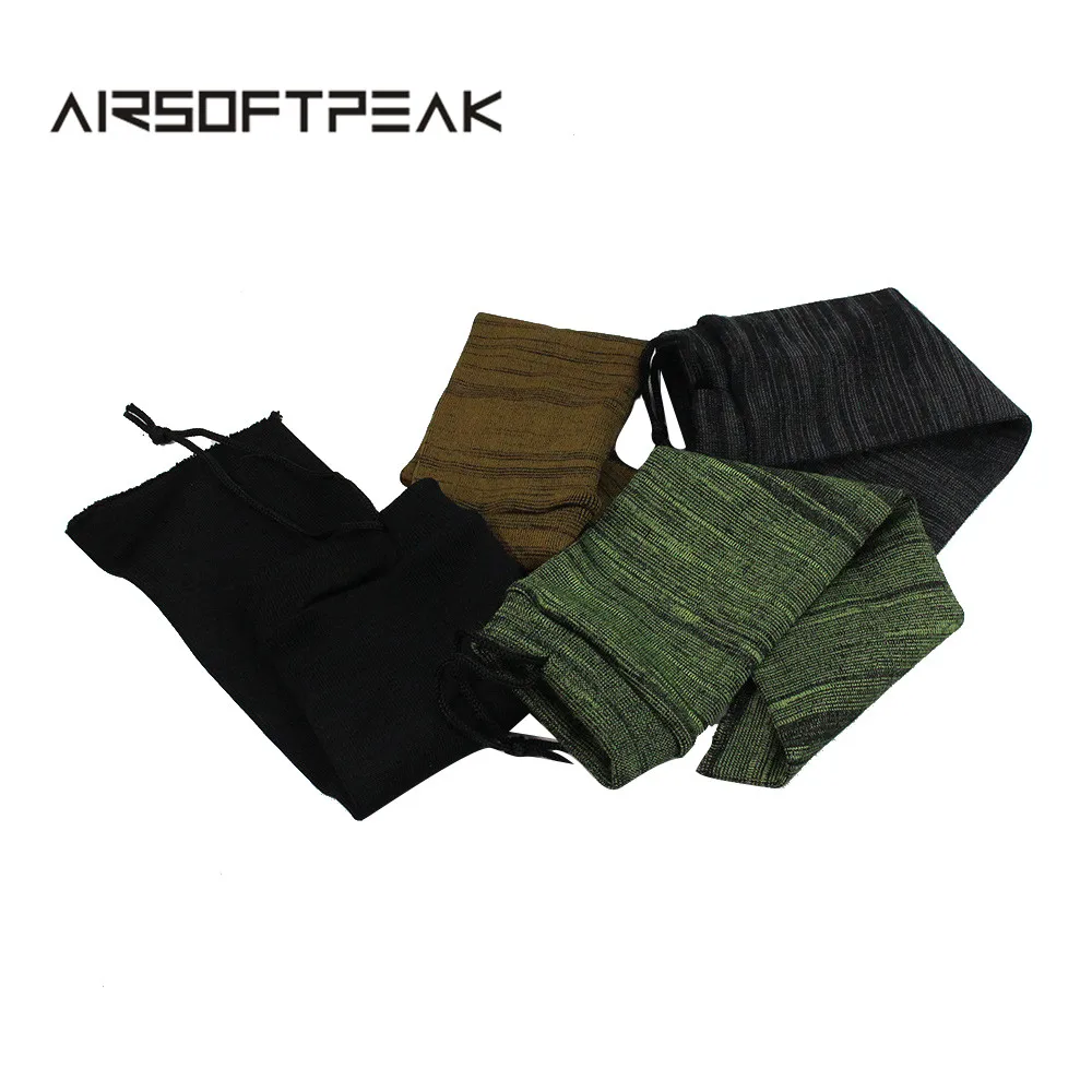 

AIRSOFTPEAK Polyester Treated Gun Sock 100% Silicone Case Pistol Protection Cover Bag Soft Fabric Tactical Hunting Gun Accessory