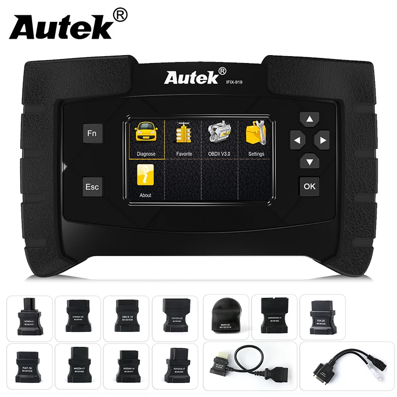

Autek IFIX969 Car Diagnostic Full System Automotive Scanner Airbag ABS EPB DPF SAS Oil Reset Diagnostic Tool OBD2 Scanner