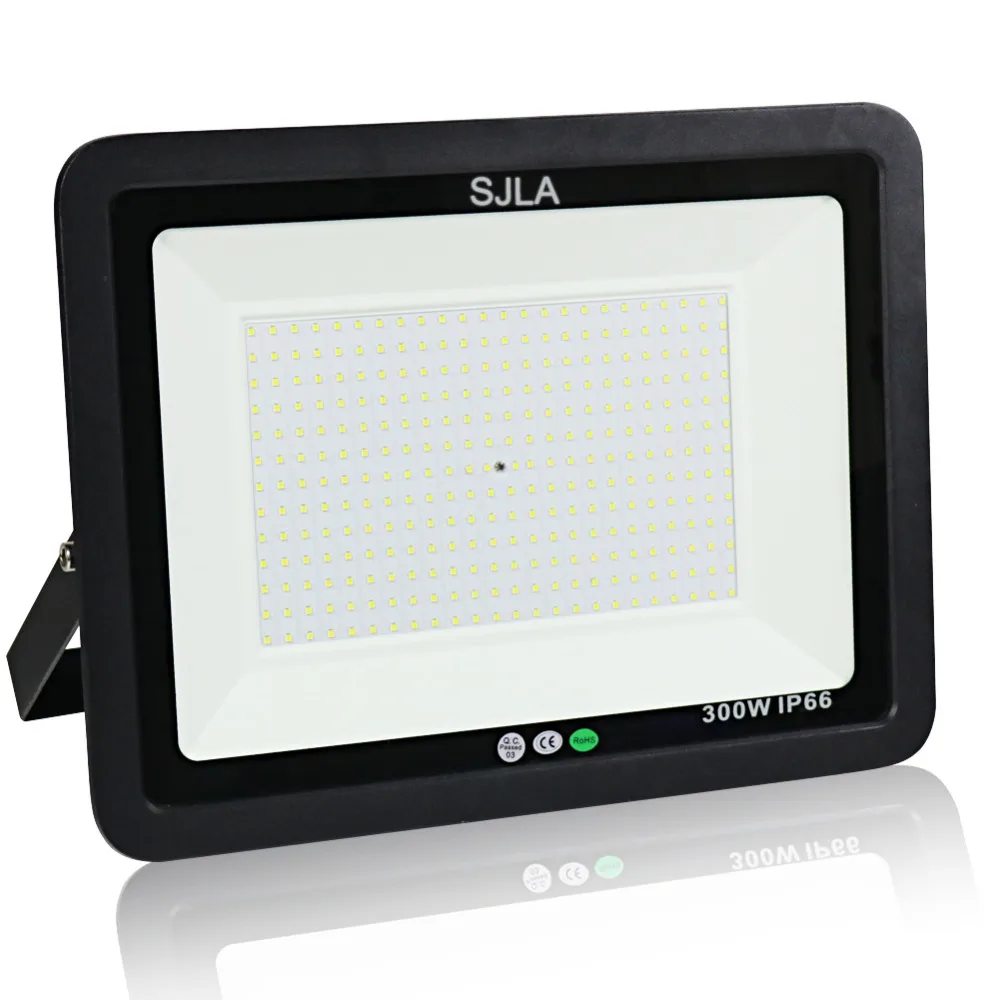 

SJLA Warranty 5Year Waterproof IP66 Outdoor Wall Garden Spot Refletor Exterior Security Foco Lamp 110V 220V 300W Led Flood Light