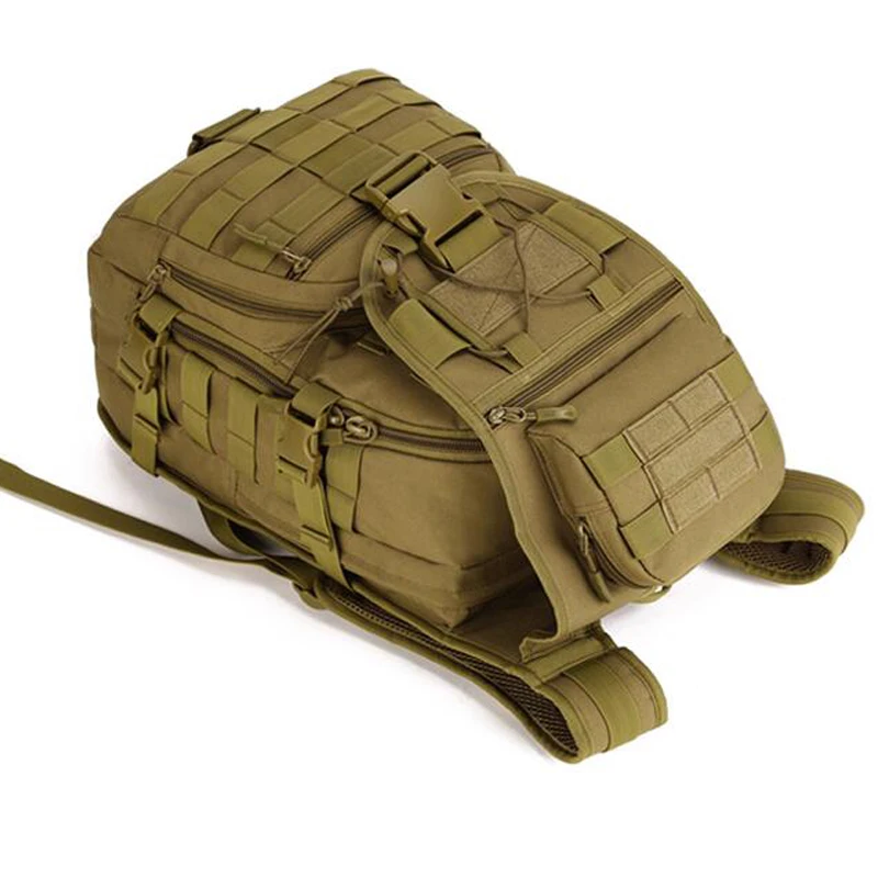 45L Large Capacity Man Army Tactical Backpacks Military Assault Bags Outdoor Molle Pack For Trekking Camping Hunting Bag
