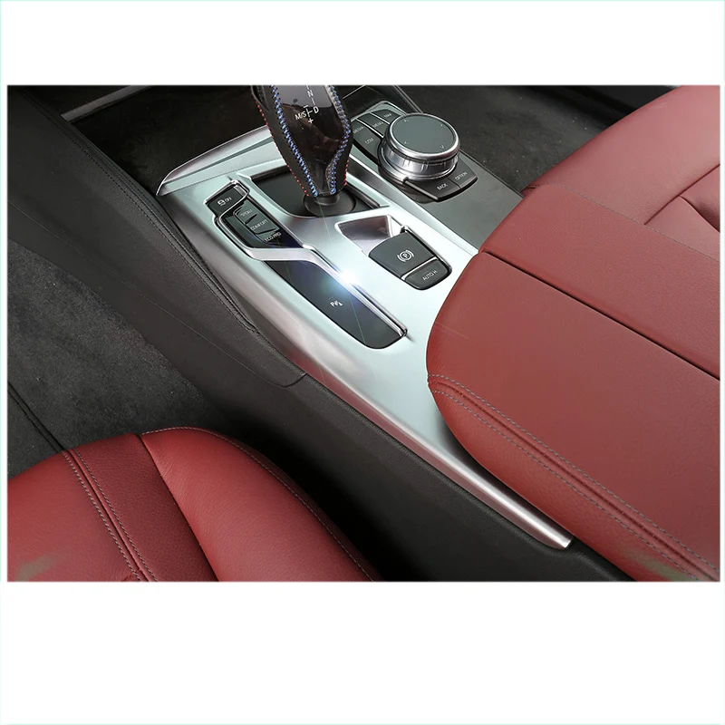 

lsrtw2017 carbon fiber car center control panel trims for bmw 5 series g30 g31 525 520 530 528 540 535 2018 2019