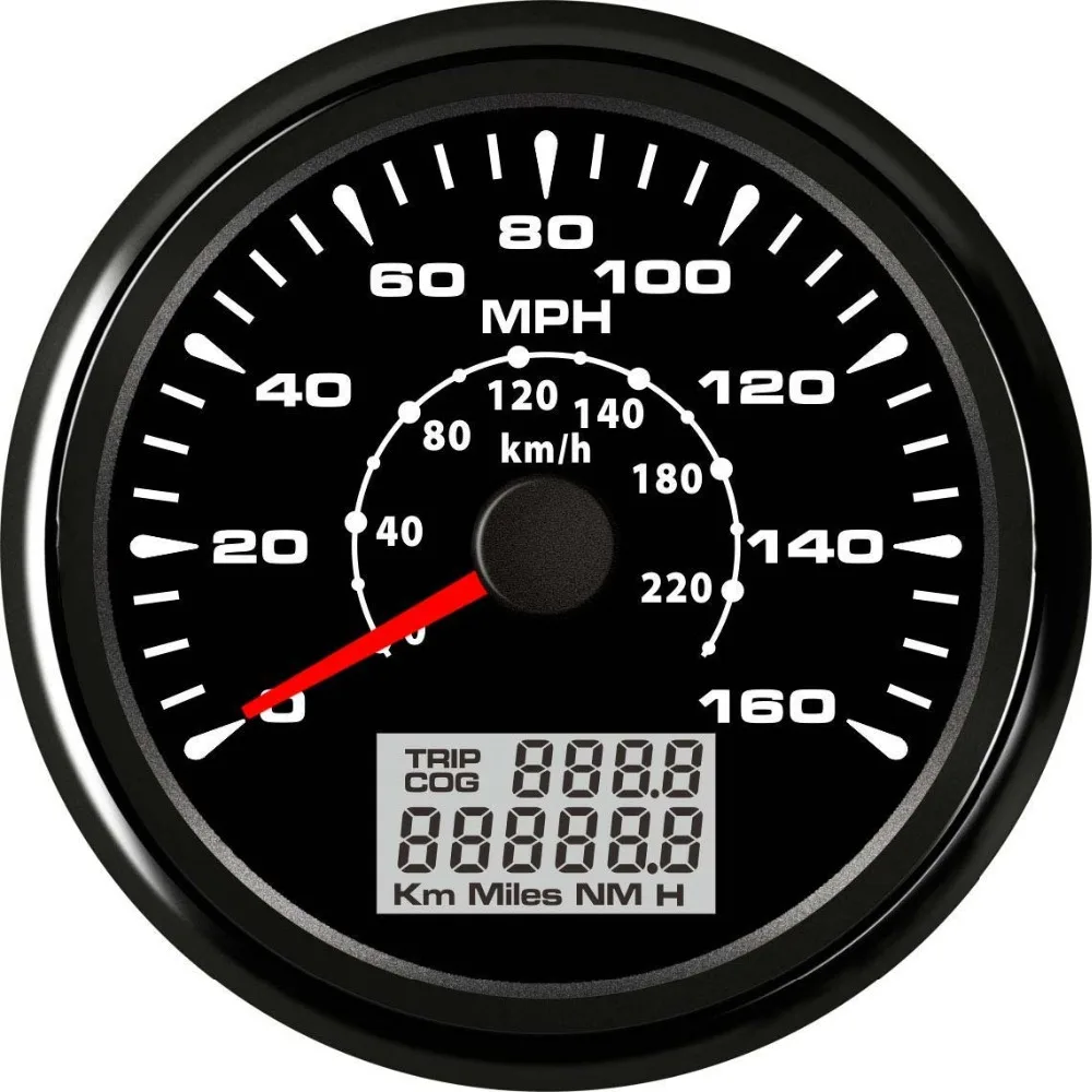 GPS Спидометр Универсальный 85 мм 160 миль/ч 9 32 В|Спидометры| |
