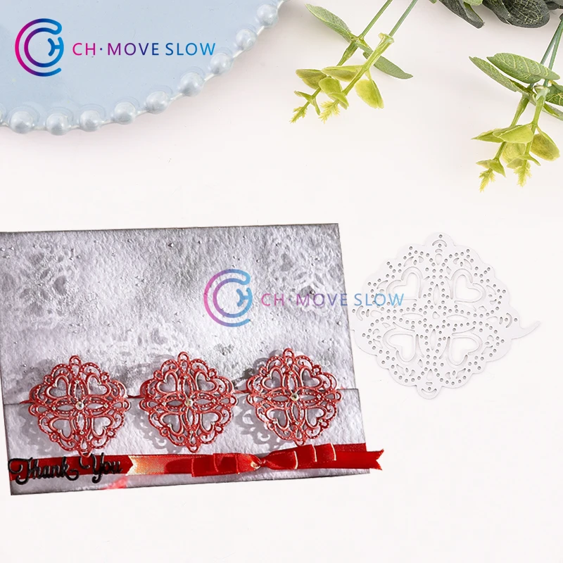 

CH Heart Corner Metal Cutting Dies For Scrapbooking Practice Hands-on DIY Album Carft Handicrafts