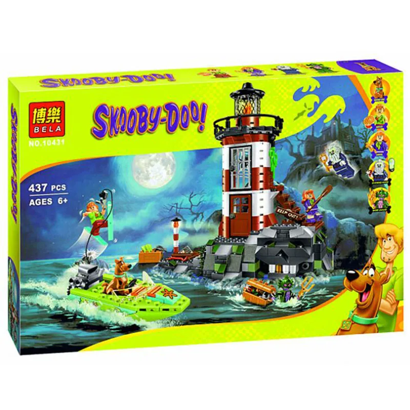 

10431 Compatible Scooby Doo Haunted Lighthouse 75903 Building Block Figure Model Educational Toys For Children