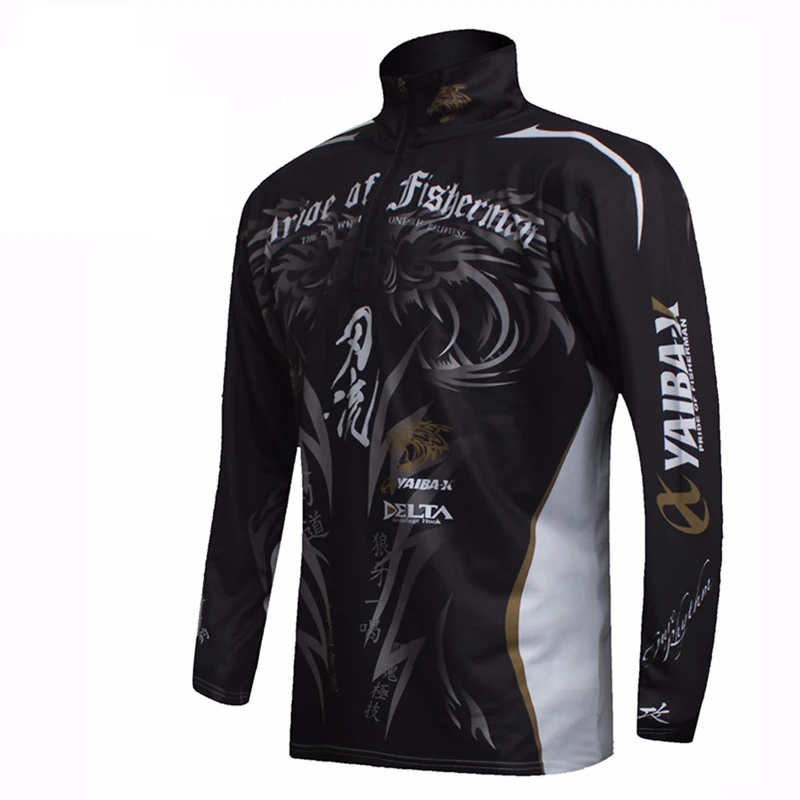 

Fishing Clothes Fishing ClothingMen Coat Jacket Quick Dry Long Sleeve Fishing Shirts Zipper Sun Protection Breathable