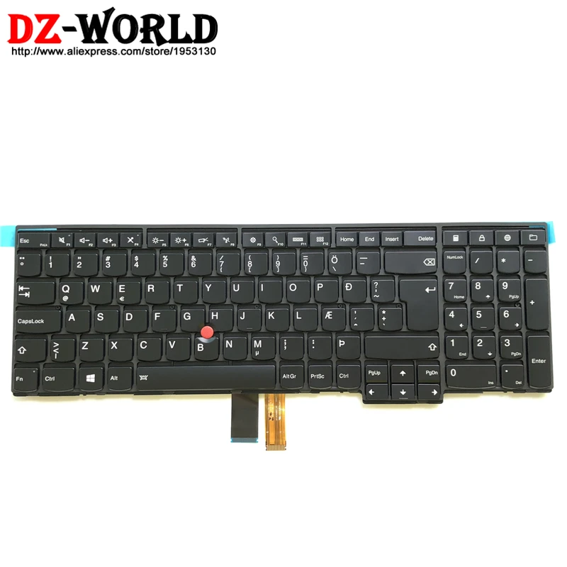 Клавиатура Teclado 04Y2481 04Y2403 0C45046 клавиатура с исландской подсветкой для Thinkpad T540P W540