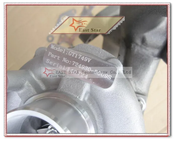 GT1749 724930 724930-5006S 724930-0002 724930-0004 724930-0009 турбо для audi A3 VW Passat B6 Touran BKD БКП AZV 2.0L