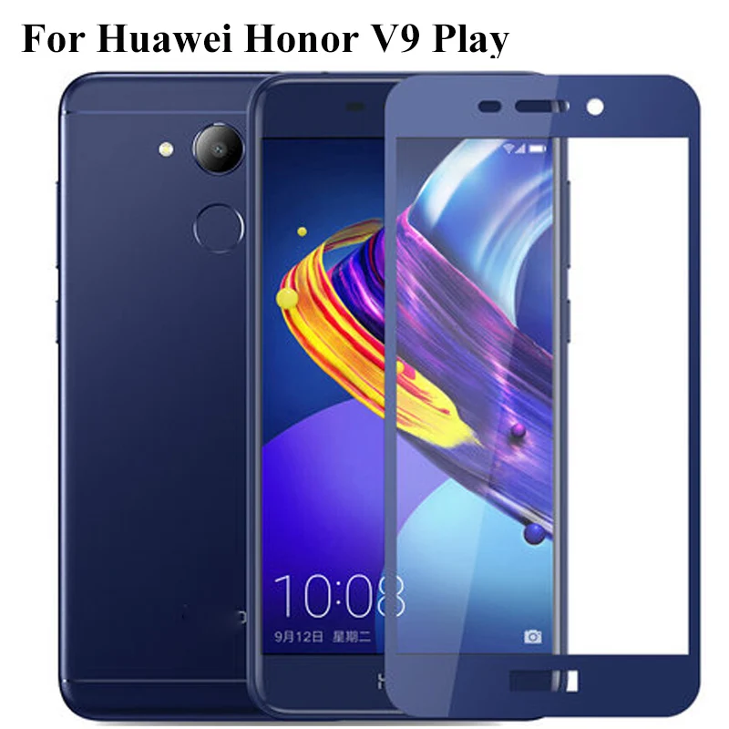 9H полная защита для экрана Huawei Honor V9 Play полное покрытие защитная пленка