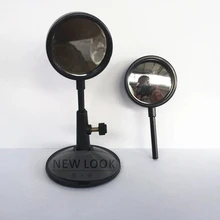 Пособия по физике оптический обучающий инструмент кривое зеркало с стентов вогнутое, выпуклое зеркало 5.5 см в диаметре