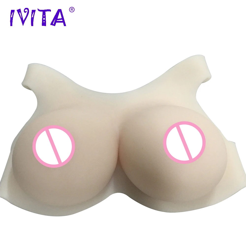 Искусственные Силиконовые груди IVITA 4600 г Realisitic поддельные для Crossdressers