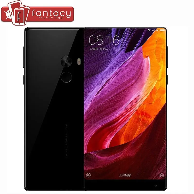 Original Xiaomi Mi Mix Pro 6GB 256GB Snapdragon 821 Quad Core NFC FDD LTE 4G 16.0MP 6.4 " 2040x1080P FHD 4300mAh Mobile Phones