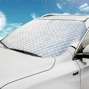 

Automobile Front Windshield Window Snow and Winter Frost and Snow Proof Visor Shade Sunshade Car Cover