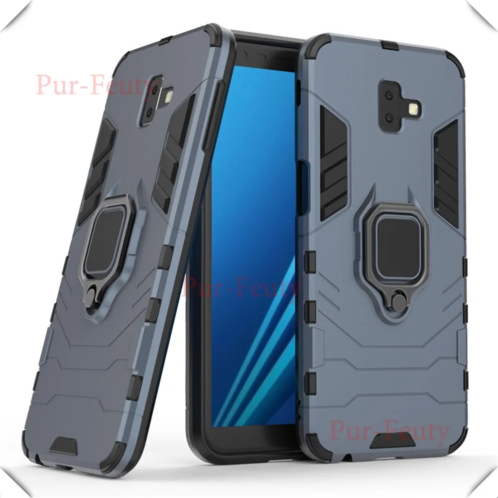 Case For Samsung J6 Plus Armor Fitted Case For Samsung J6 Prime Soft TPU Hard PC Silicon Shockproof Phone Cover Coque Shell Capa (8)